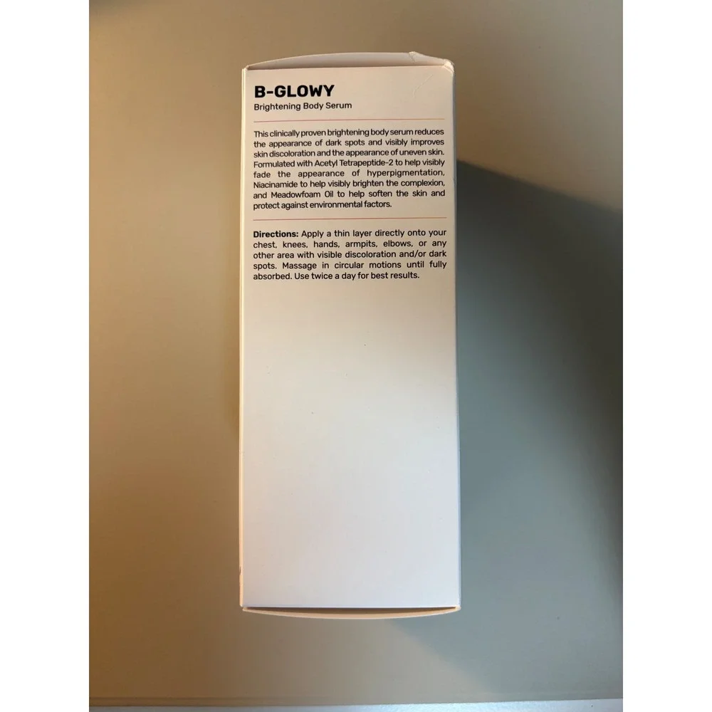 Maelys B-GLOWY Brightening Body Serum 100ml Niacinamide Dark Spot Treatment